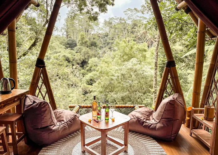 Alasari Hidden Bamboo Retreat In The Jungle ロッジ