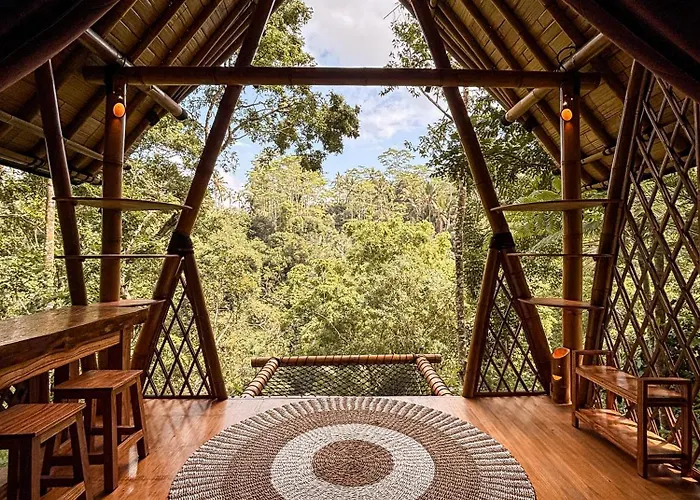 Alasari Hidden Bamboo Retreat In The Jungle Seribatu