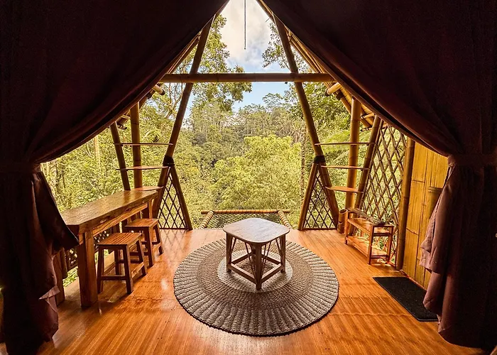 Alasari Hidden Bamboo Retreat In The Jungle ロッジ