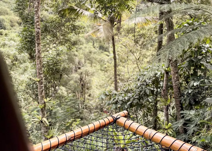 ロッジ Alasari Hidden Bamboo Retreat In The Jungle