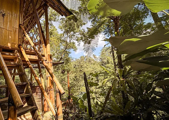 Alasari Hidden Bamboo Retreat In The Jungle * Seribatu