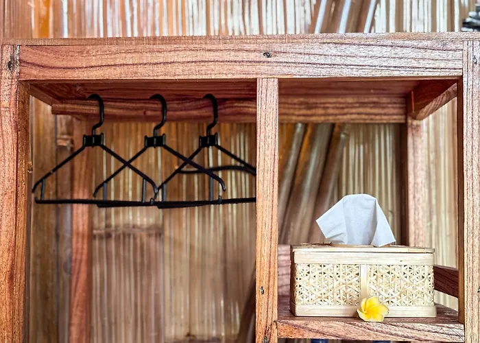 ロッジ Alasari Hidden Bamboo Retreat In The Jungle *